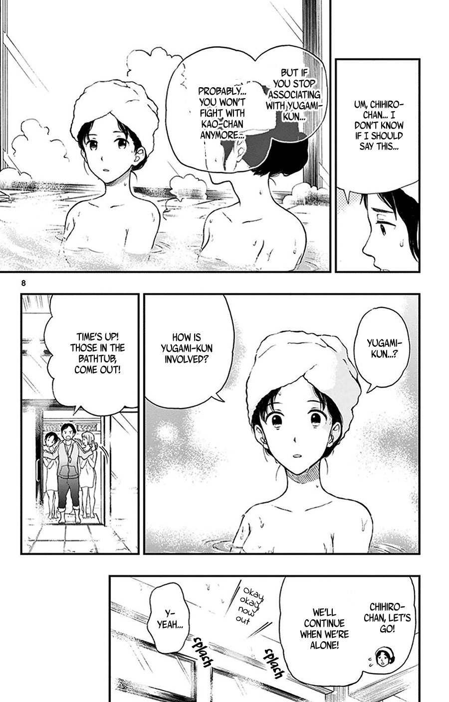 Yugami-kun ni wa Tomodachi ga Inai Chapter 31 page 9 - Chapter 31: Yugami-kun's School Trip