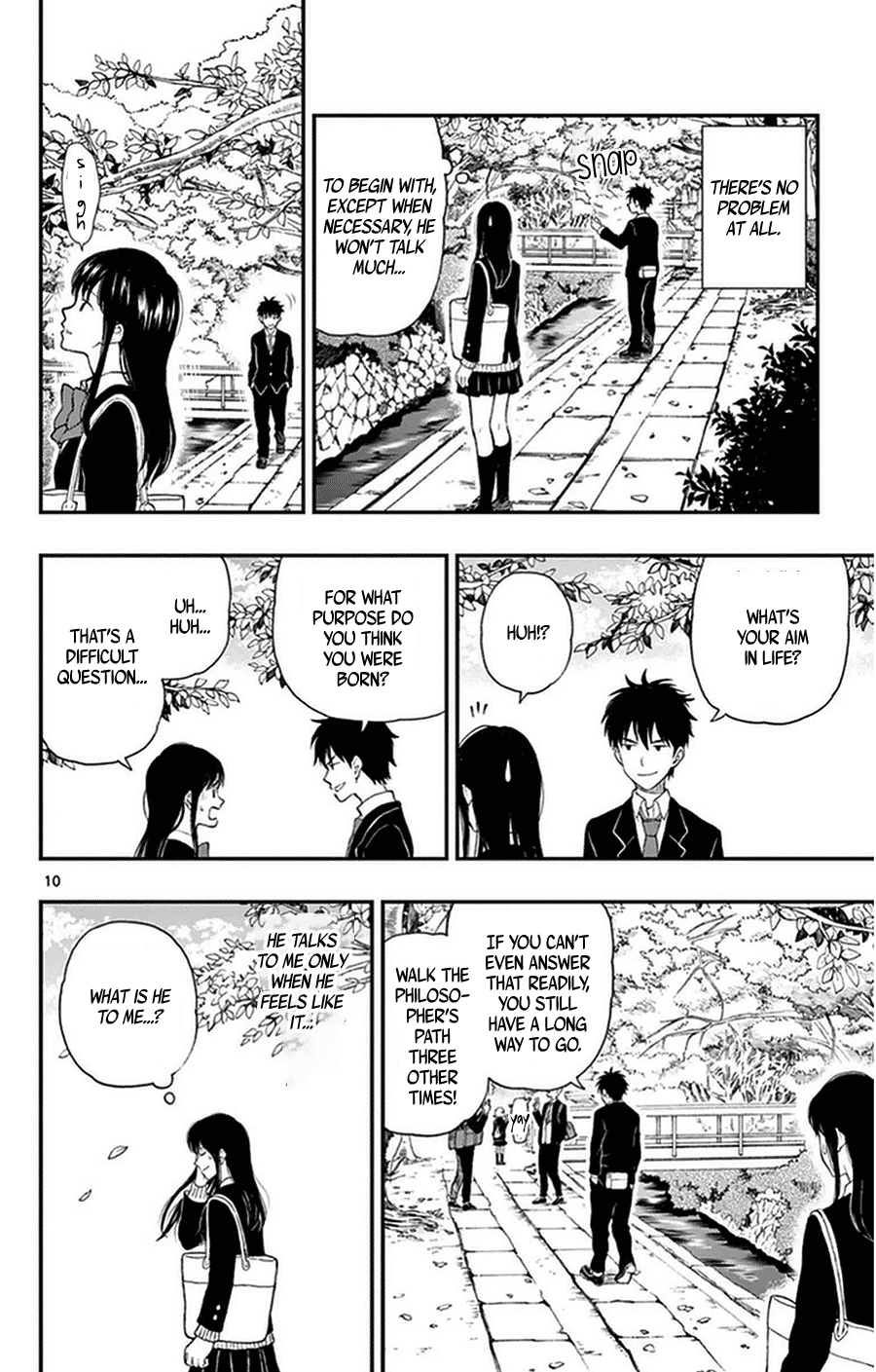 Yugami-kun ni wa Tomodachi ga Inai Chapter 32 page 14 - Chapter 32: Watanuki-san is Puzzled