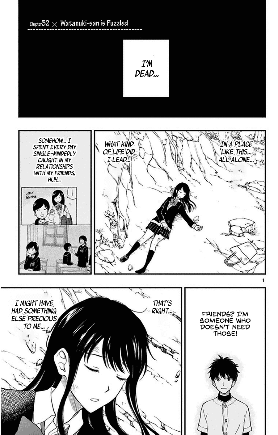 Yugami-kun ni wa Tomodachi ga Inai Chapter 32 page 5 - Chapter 32: Watanuki-san is Puzzled