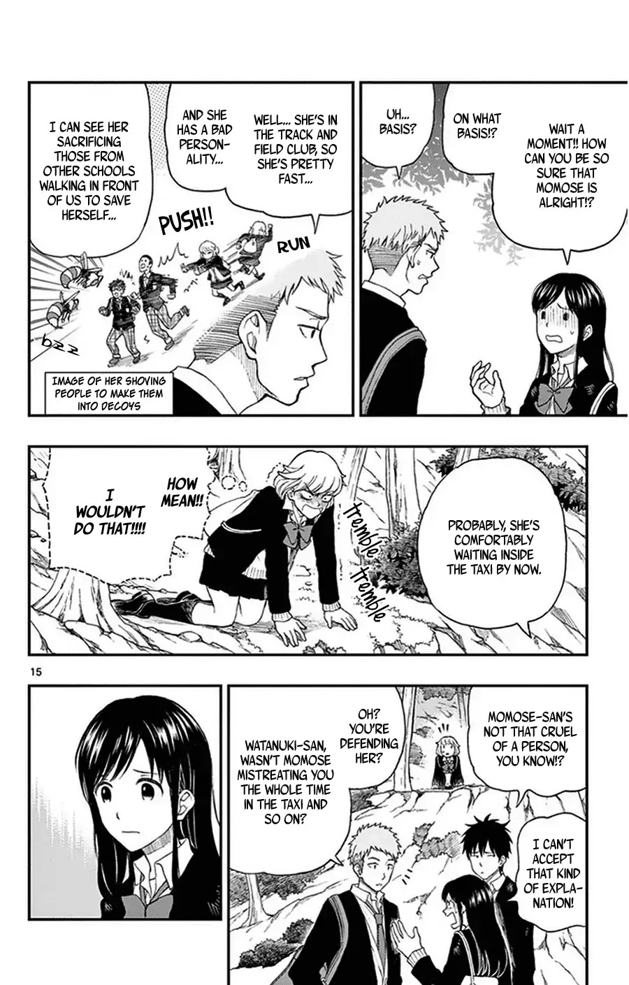 Yugami-kun ni wa Tomodachi ga Inai Chapter 33 page 15 - Chapter 33: Yugami-kun and Watanuki-san and…