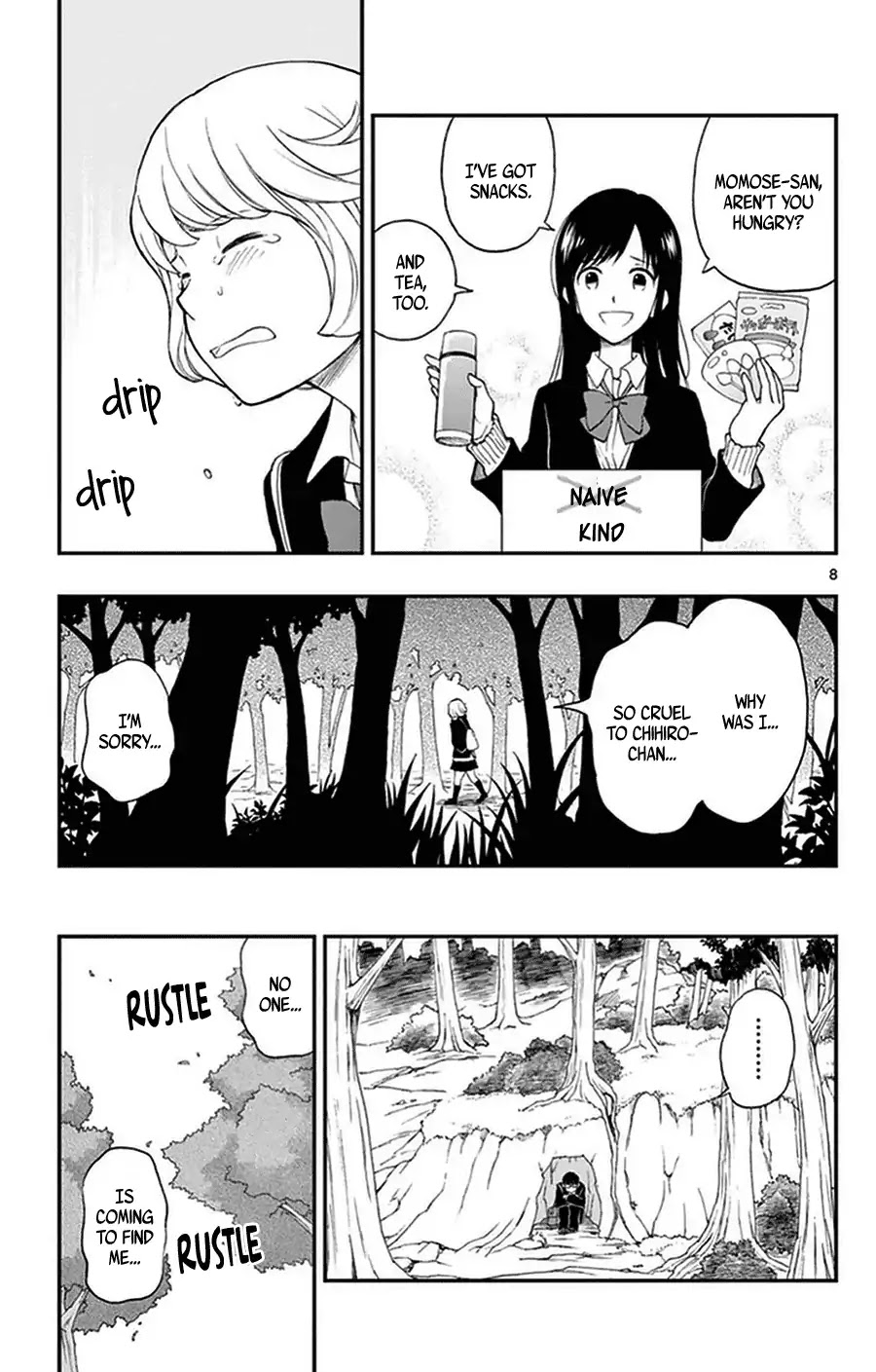 Yugami-kun ni wa Tomodachi ga Inai Chapter 33 page 8 - Chapter 33: Yugami-kun and Watanuki-san and…