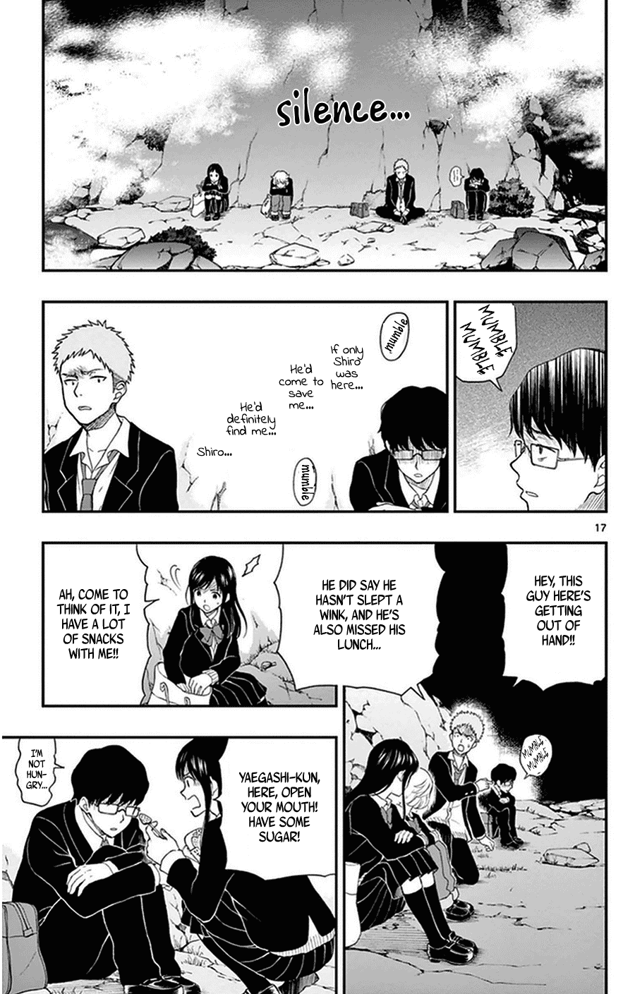 Yugami-kun ni wa Tomodachi ga Inai Chapter 34 page 17 - Chapter 34: Yugami-kun's Survival