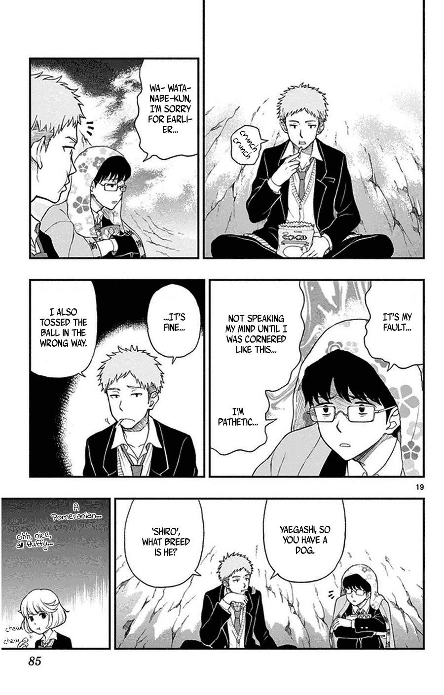 Yugami-kun ni wa Tomodachi ga Inai Chapter 34 page 19 - Chapter 34: Yugami-kun's Survival