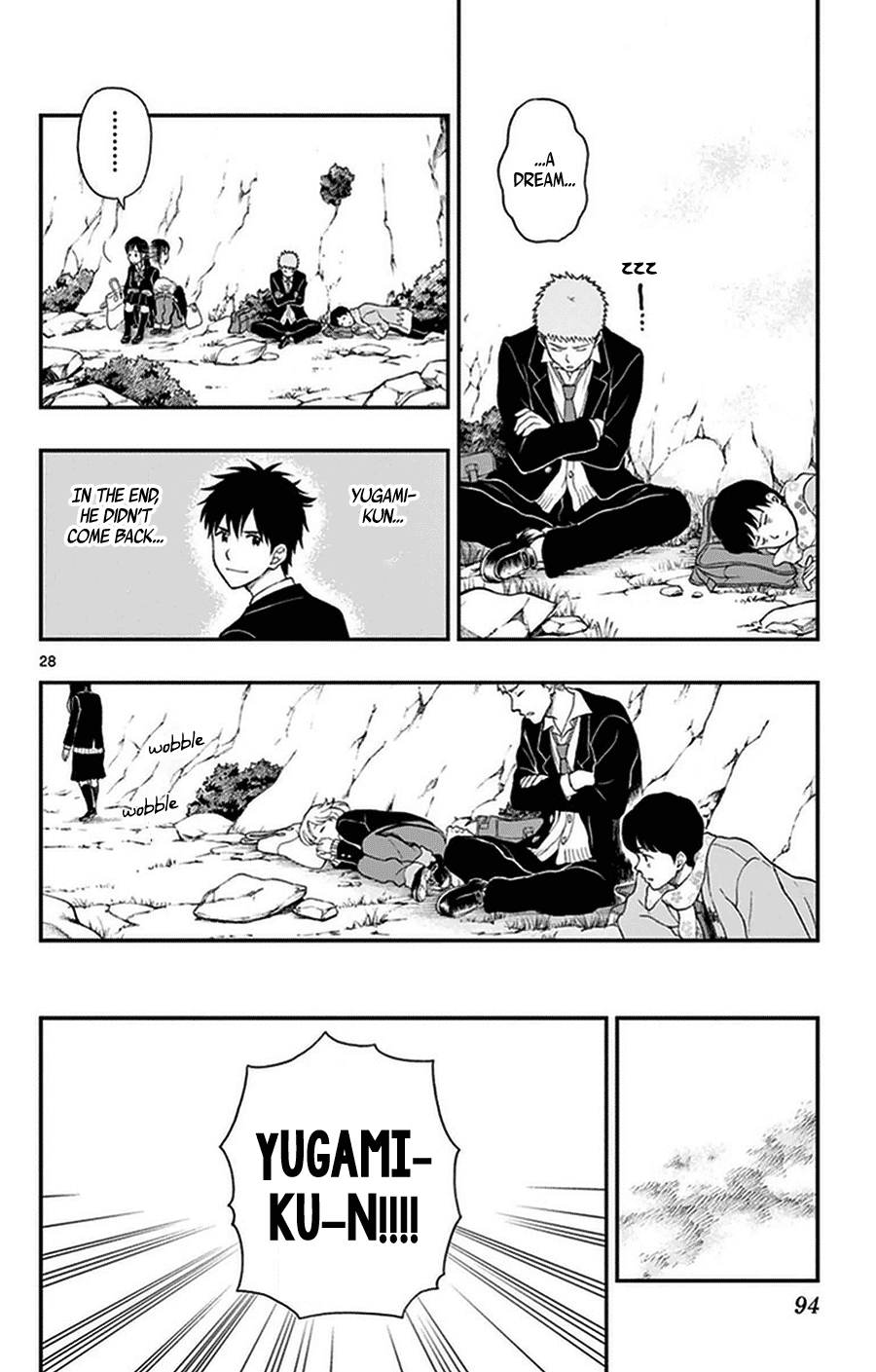Yugami-kun ni wa Tomodachi ga Inai Chapter 34 page 28 - Chapter 34: Yugami-kun's Survival