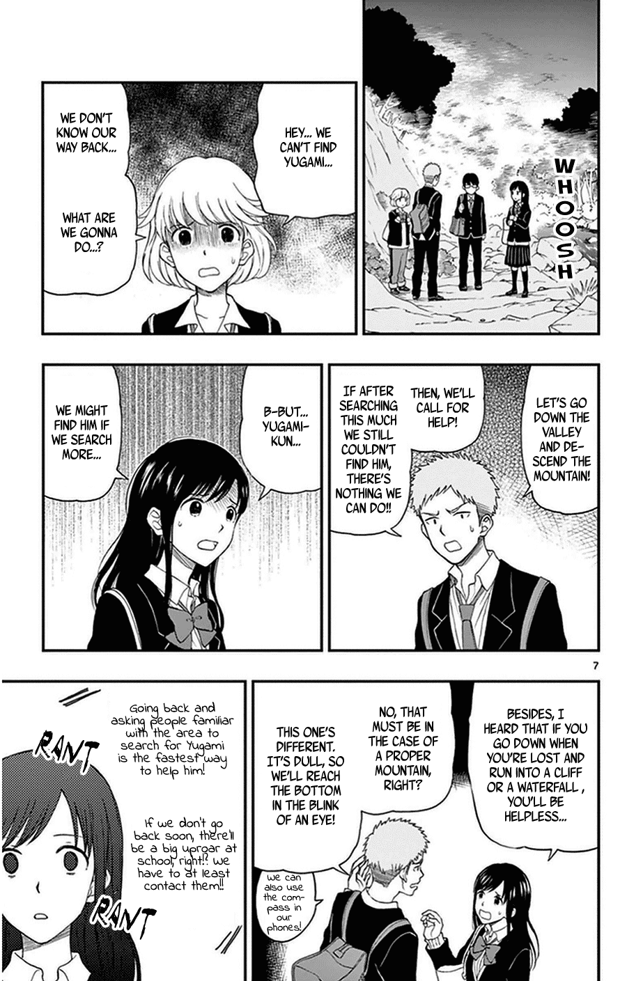 Yugami-kun ni wa Tomodachi ga Inai Chapter 34 page 7 - Chapter 34: Yugami-kun's Survival