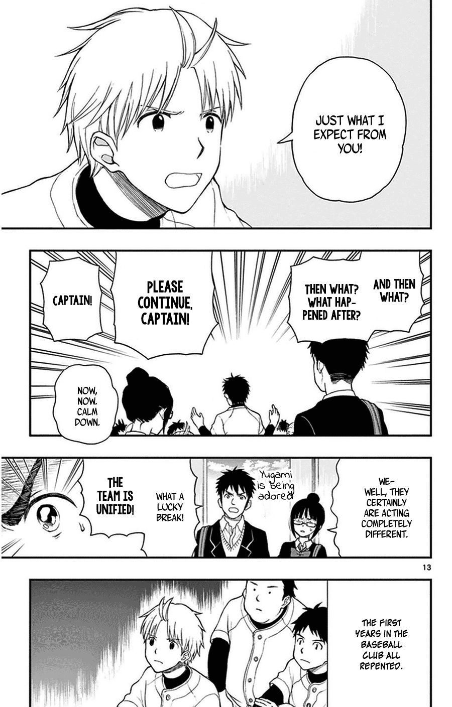 Yugami-kun ni wa Tomodachi ga Inai Chapter 35 page 13 - Chapter 35: The Rumored Yugami-kun