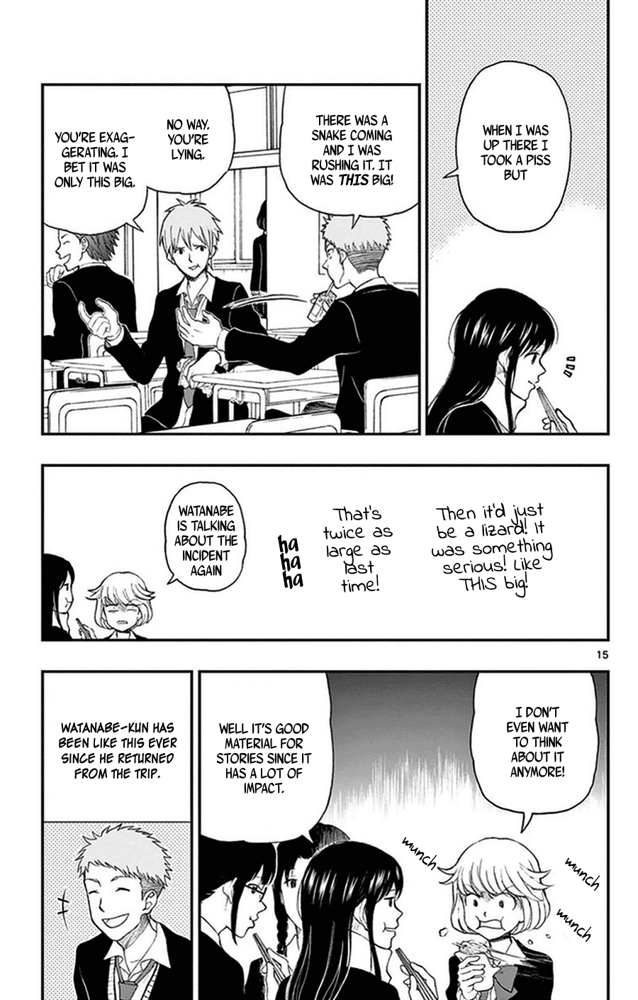 Yugami-kun ni wa Tomodachi ga Inai Chapter 35 page 15 - Chapter 35: The Rumored Yugami-kun