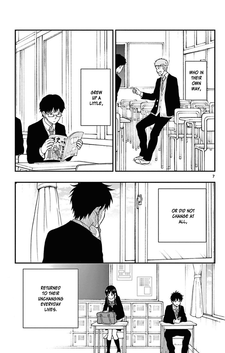 Yugami-kun ni wa Tomodachi ga Inai Chapter 35 page 7 - Chapter 35: The Rumored Yugami-kun