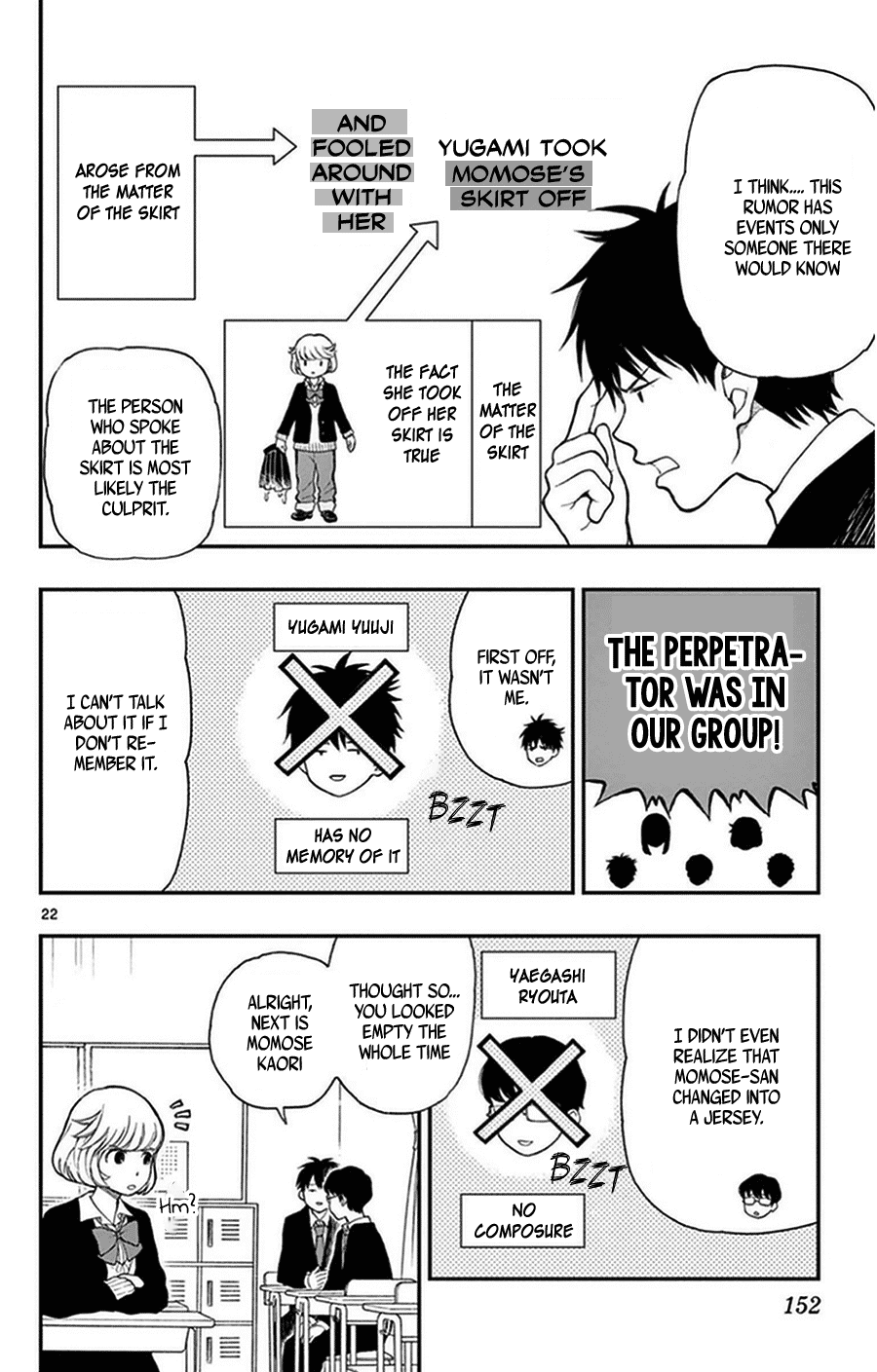 Yugami-kun ni wa Tomodachi ga Inai Chapter 36 page 22 - Chapter 36: Yugami-kun and Momose-san