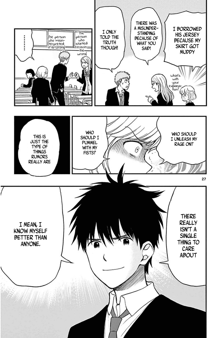 Yugami-kun ni wa Tomodachi ga Inai Chapter 36 page 27 - Chapter 36: Yugami-kun and Momose-san