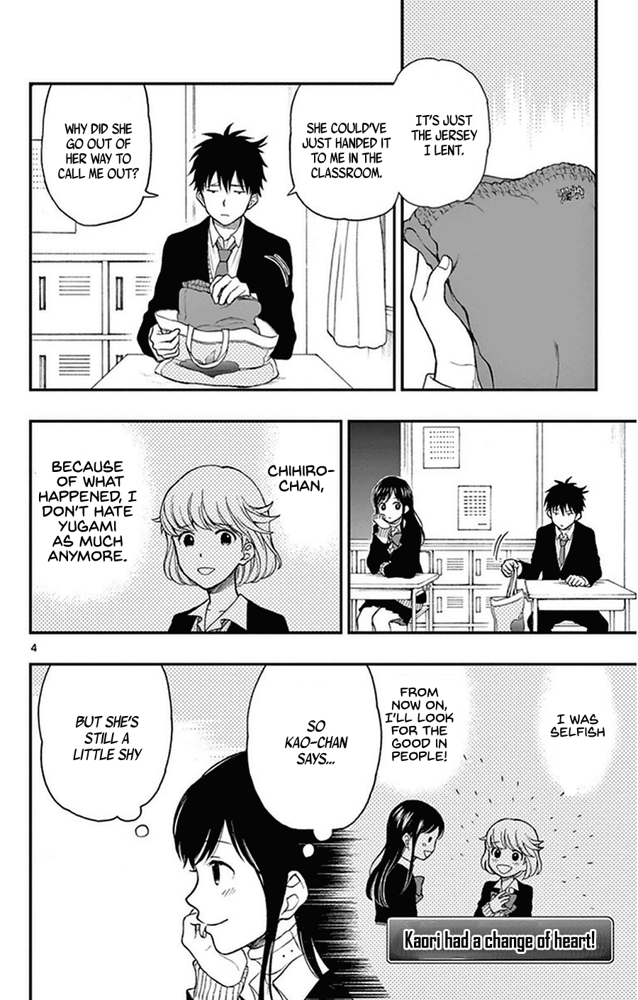 Yugami-kun ni wa Tomodachi ga Inai Chapter 36 page 4 - Chapter 36: Yugami-kun and Momose-san