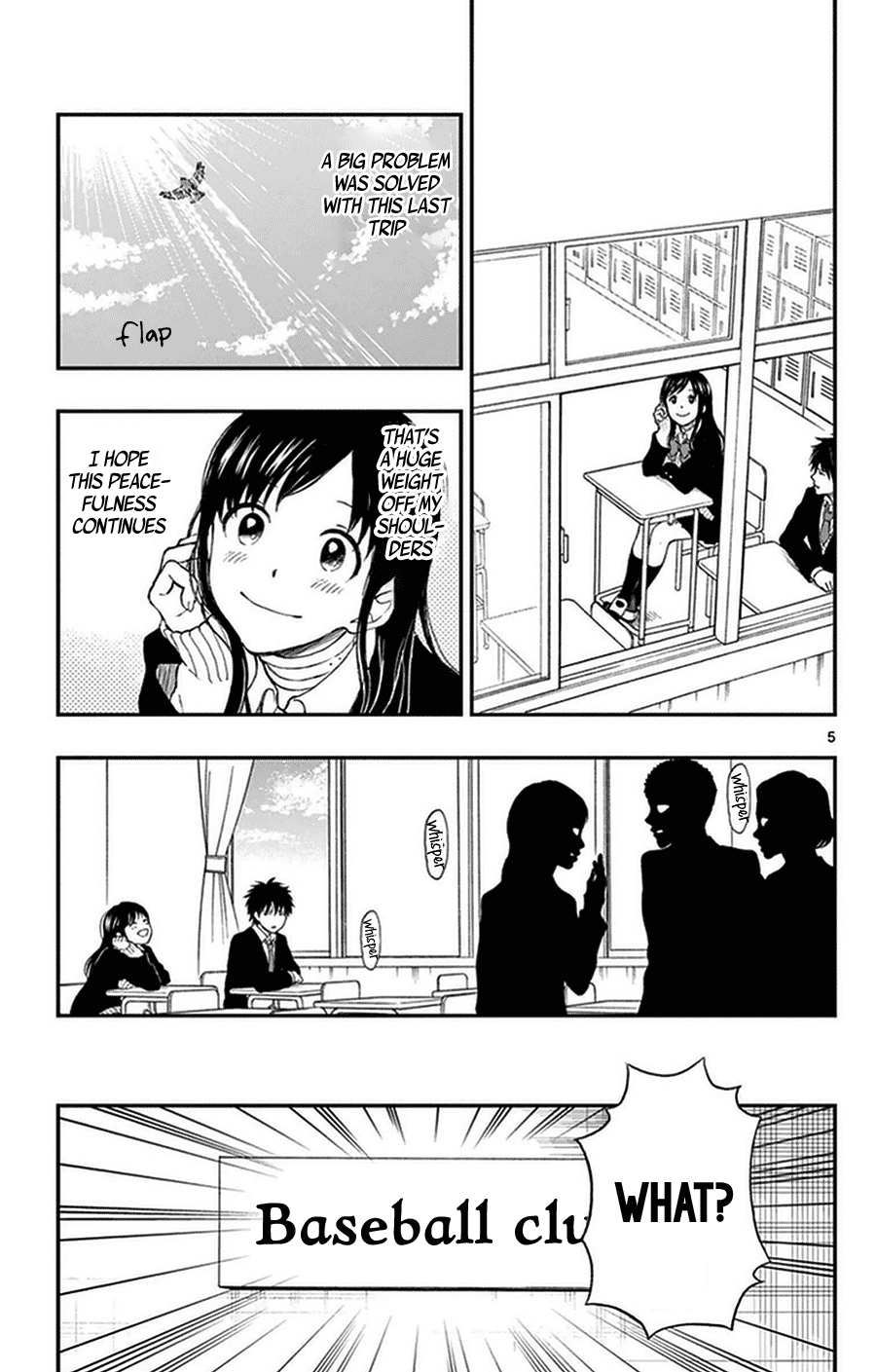 Yugami-kun ni wa Tomodachi ga Inai Chapter 36 page 5 - Chapter 36: Yugami-kun and Momose-san