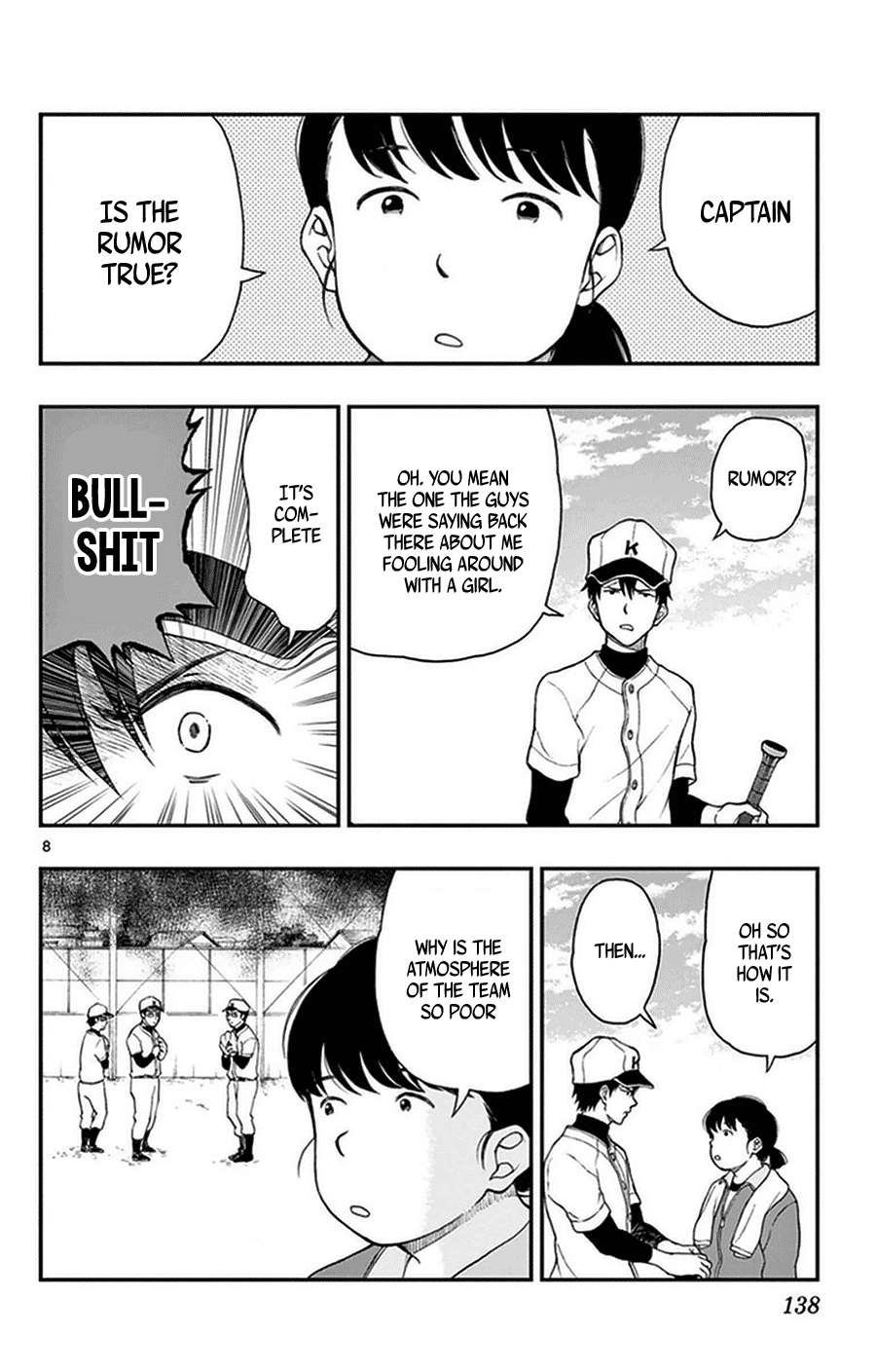 Yugami-kun ni wa Tomodachi ga Inai Chapter 36 page 8 - Chapter 36: Yugami-kun and Momose-san