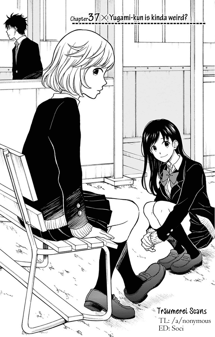Yugami-kun ni wa Tomodachi ga Inai Chapter 37 page 4 - Chapter 37: Yugami-kun is kinda weird?