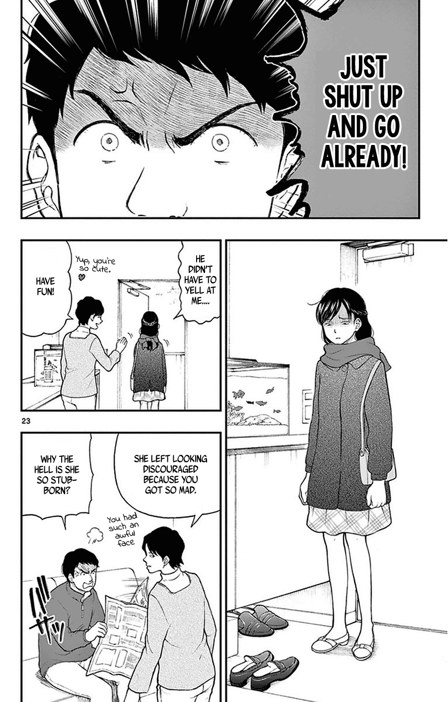 Yugami-kun ni wa Tomodachi ga Inai Chapter 38 page 23 - Chapter 38: Yugami-kun and Watanuki-san's Dad...