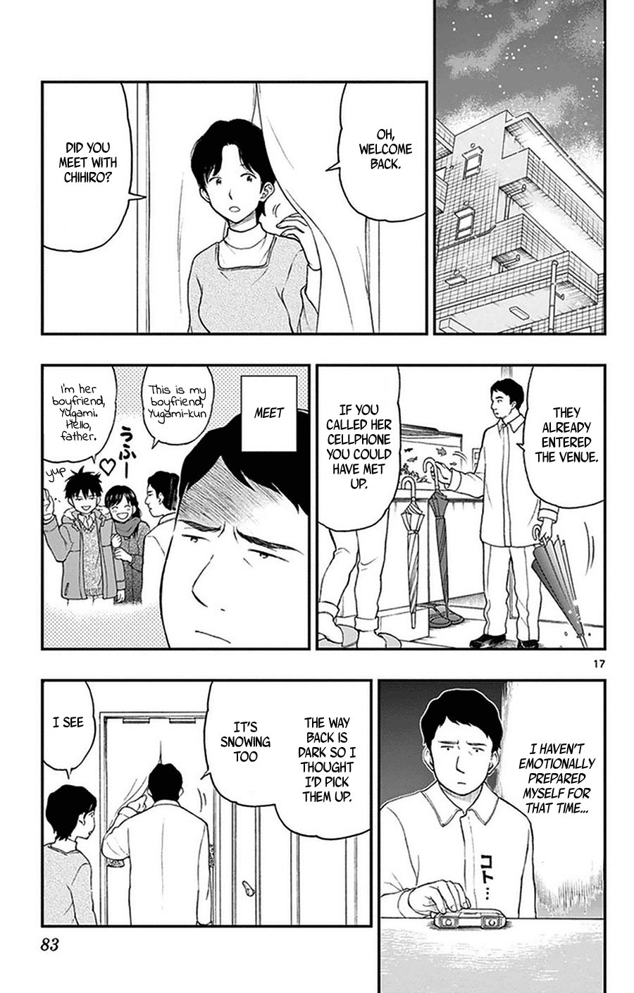 Yugami-kun ni wa Tomodachi ga Inai Chapter 39 page 17 - Chapter 39: Hayashiyama-kun is unlucky?