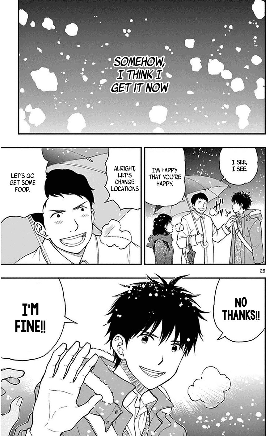 Yugami-kun ni wa Tomodachi ga Inai Chapter 39 page 29 - Chapter 39: Hayashiyama-kun is unlucky?