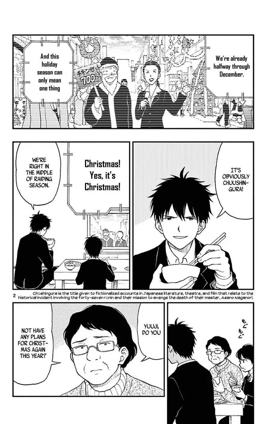 Yugami-kun ni wa Tomodachi ga Inai Chapter 40 page 2 - Chapter 40: Watanuki-san Can't Turn Them Down