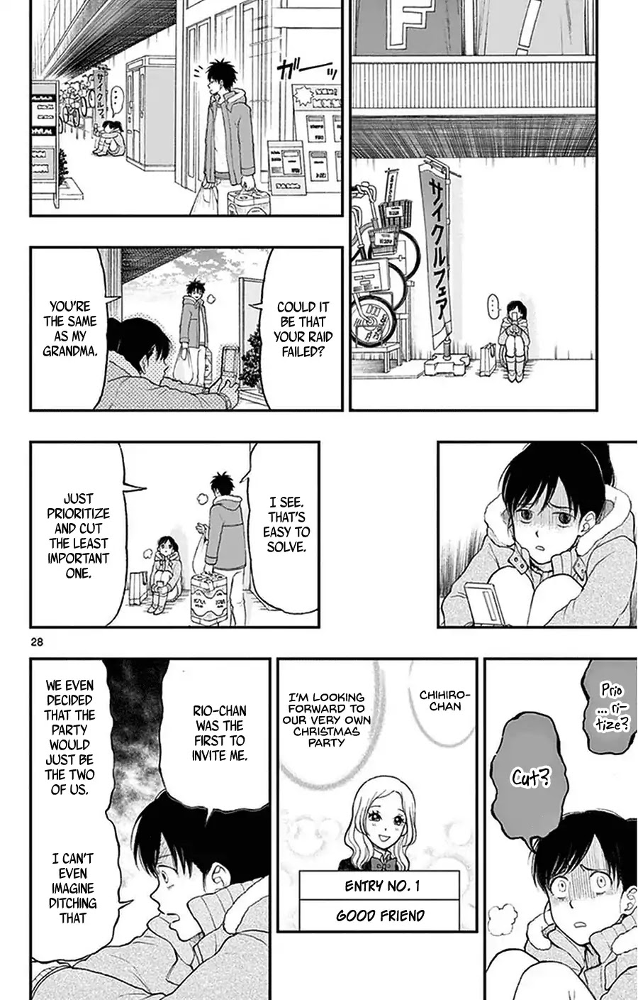 Yugami-kun ni wa Tomodachi ga Inai Chapter 40 page 28 - Chapter 40: Watanuki-san Can't Turn Them Down