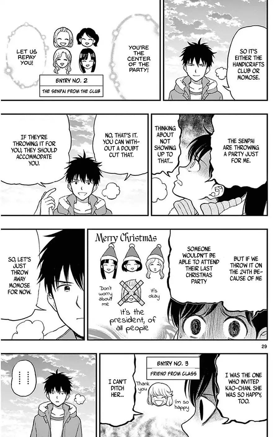 Yugami-kun ni wa Tomodachi ga Inai Chapter 40 page 29 - Chapter 40: Watanuki-san Can't Turn Them Down
