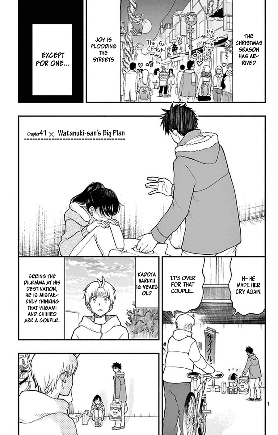Yugami-kun ni wa Tomodachi ga Inai Chapter 41 page 2 - Chapter 41: Watanuki-san's Big Plan