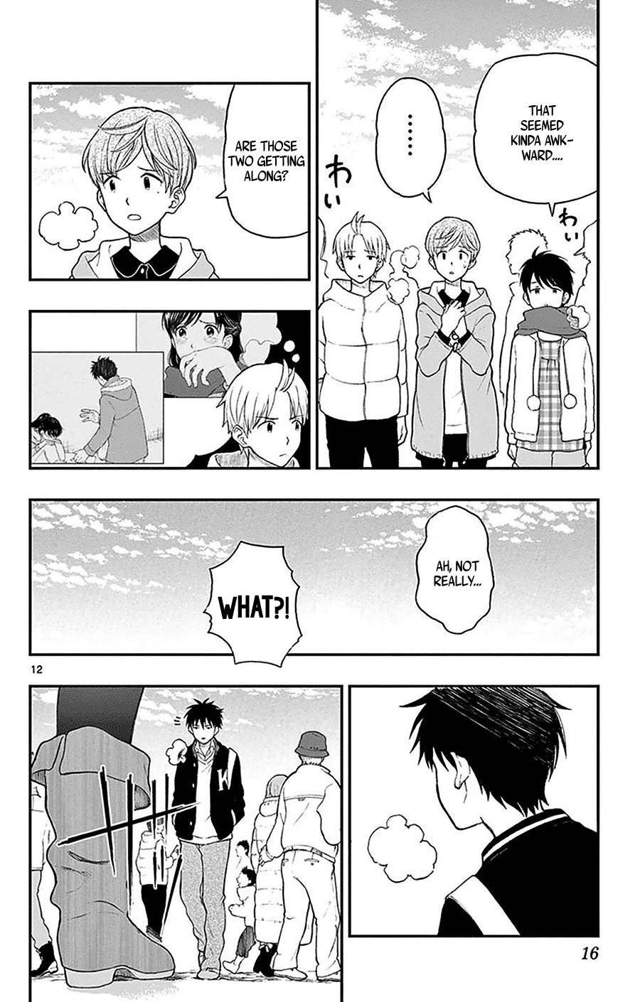Yugami-kun ni wa Tomodachi ga Inai Chapter 42 page 14 - Chapter 42: Yugami-kun's New Year