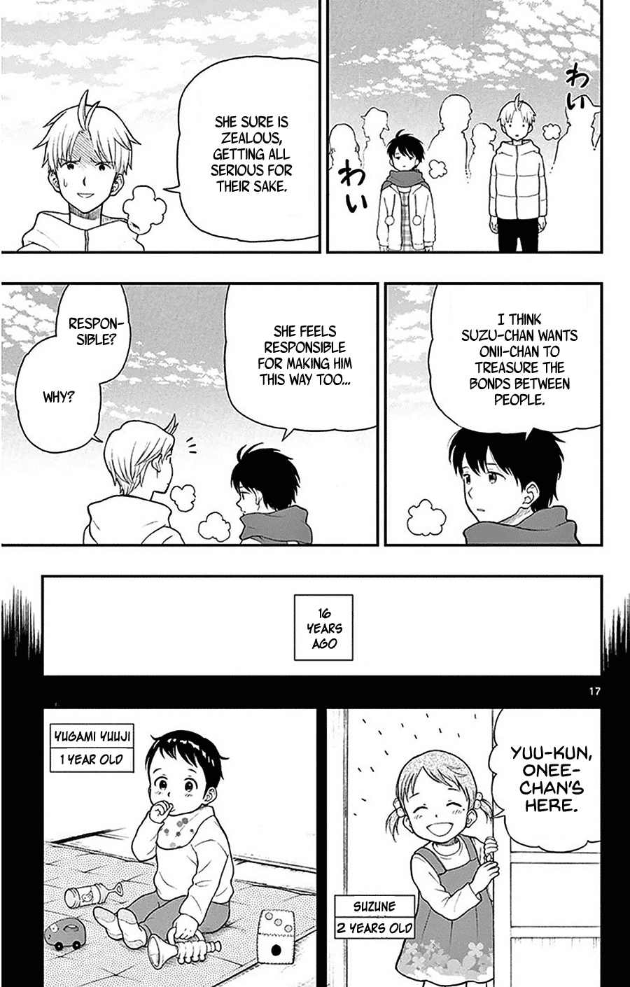 Yugami-kun ni wa Tomodachi ga Inai Chapter 42 page 19 - Chapter 42: Yugami-kun's New Year