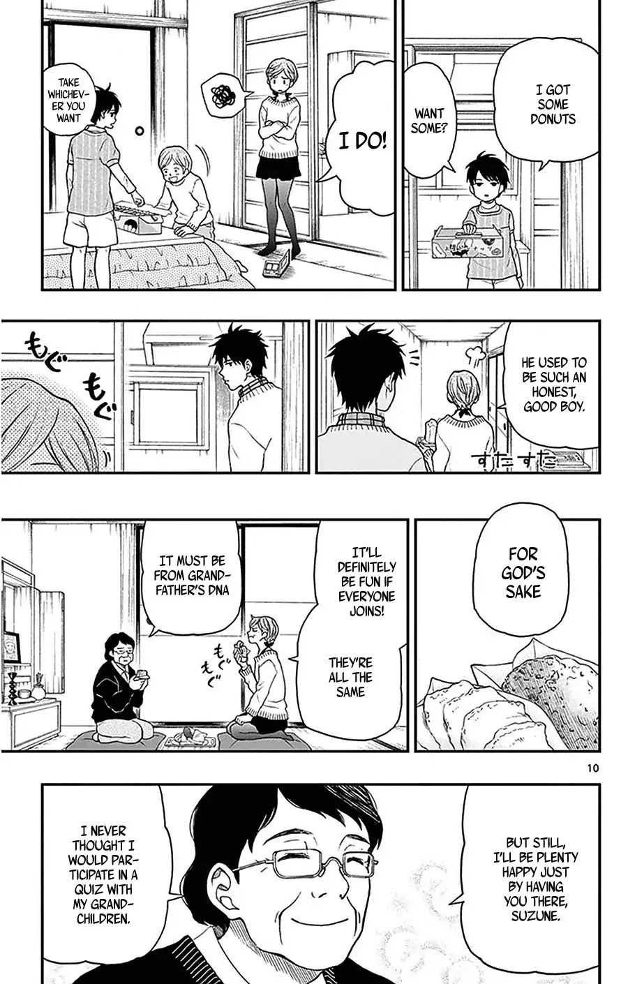 Yugami-kun ni wa Tomodachi ga Inai Chapter 43 page 10 - Chapter 43: Yugami-kun's Time Spent with Relatives