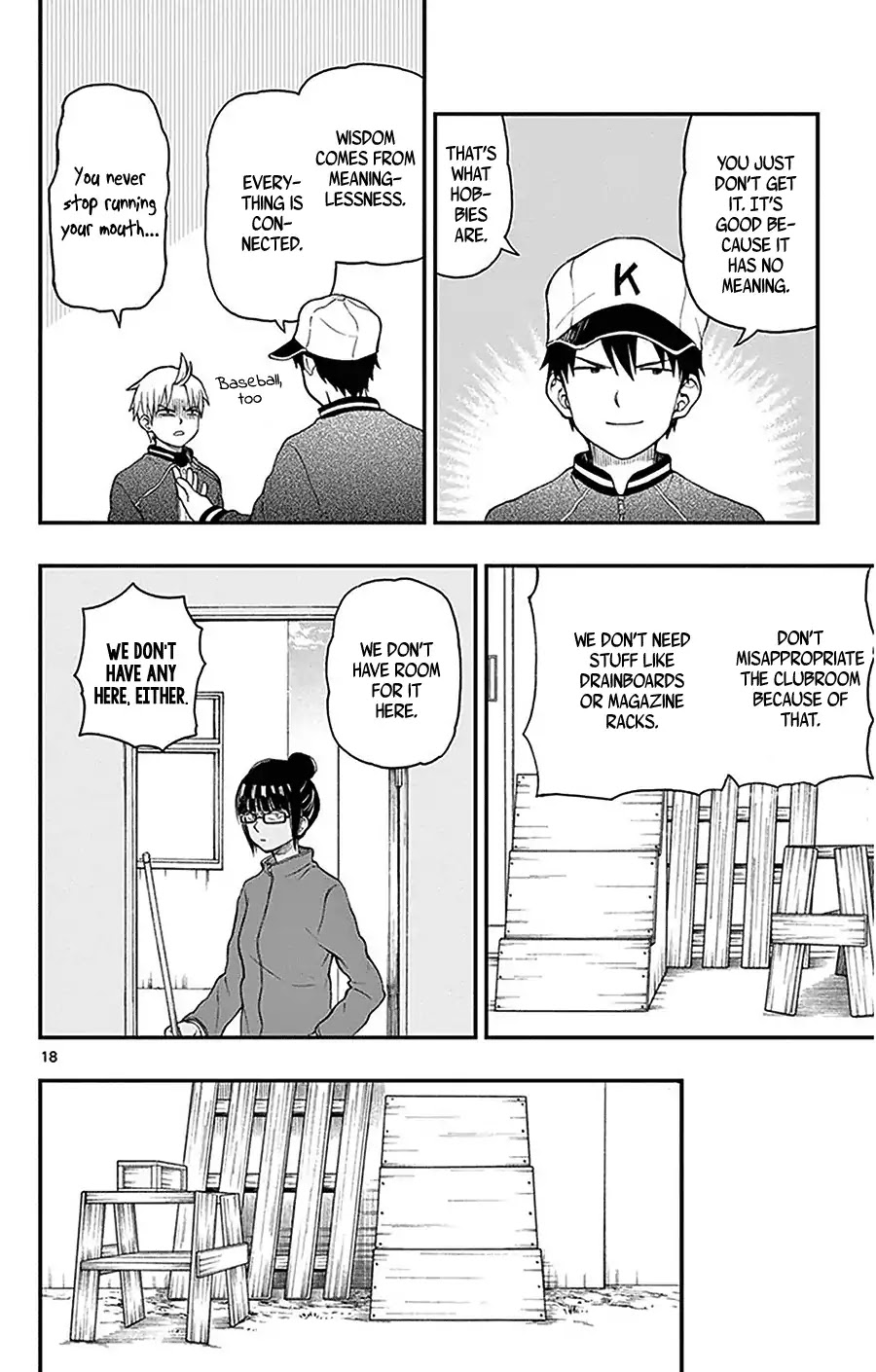 Yugami-kun ni wa Tomodachi ga Inai Chapter 44 page 18 - Chapter 44: Yugami-kun's Third Semester