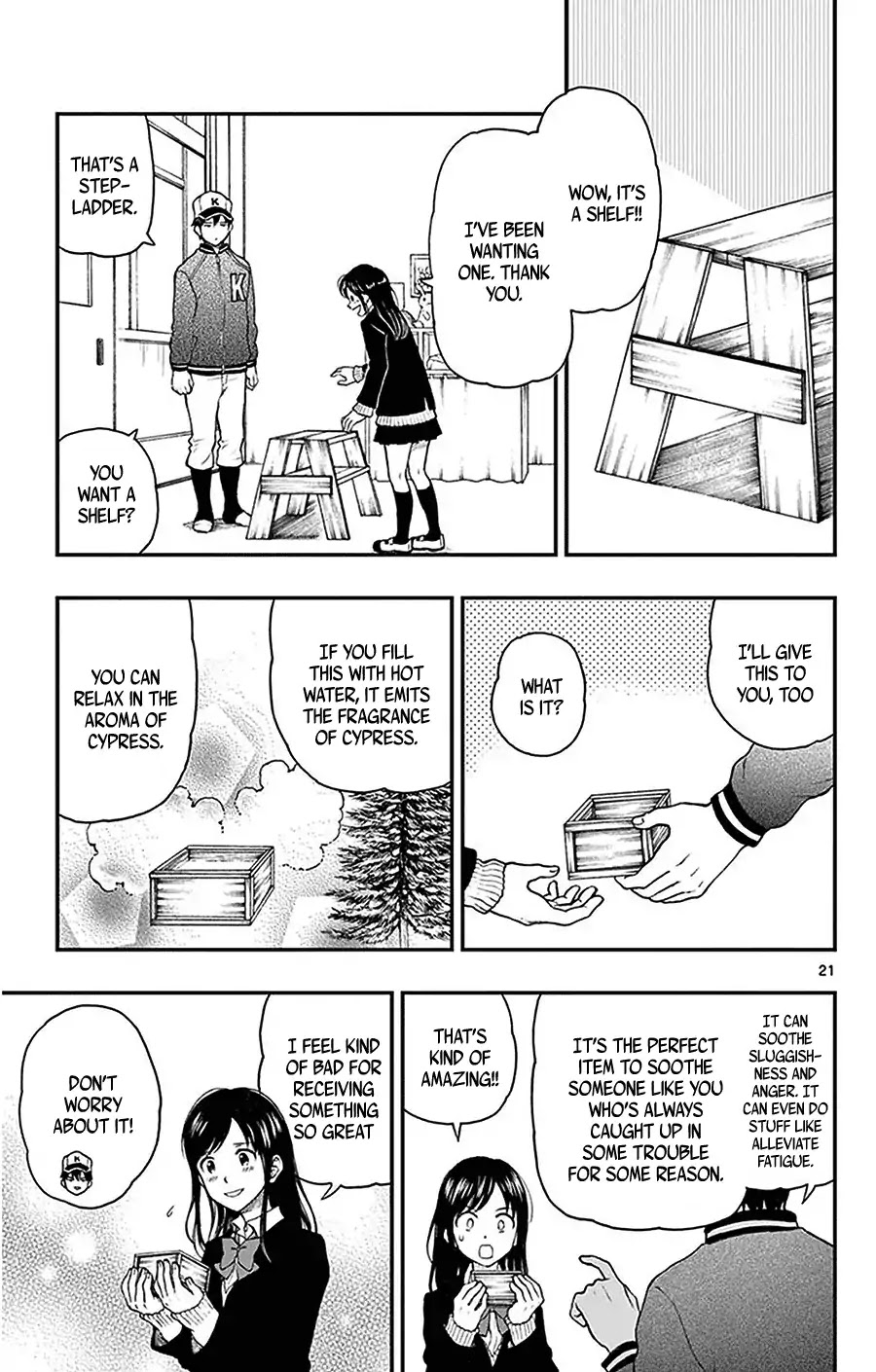 Yugami-kun ni wa Tomodachi ga Inai Chapter 44 page 21 - Chapter 44: Yugami-kun's Third Semester