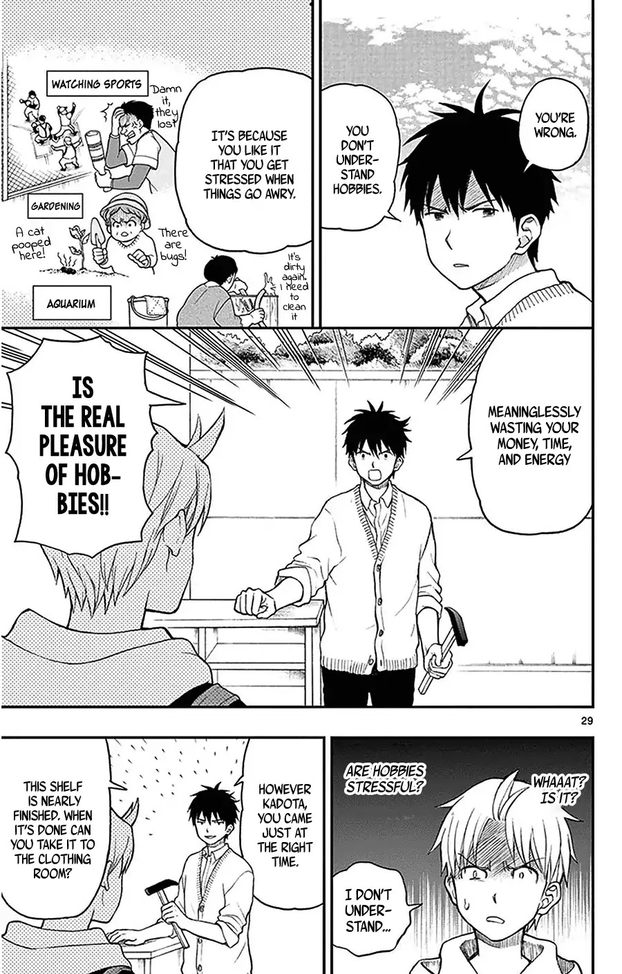 Yugami-kun ni wa Tomodachi ga Inai Chapter 44 page 29 - Chapter 44: Yugami-kun's Third Semester