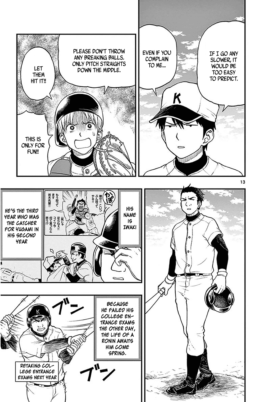 Yugami-kun ni wa Tomodachi ga Inai Chapter 46 page 13 - Chapter 46: Yugami-kun and the Send Off Match