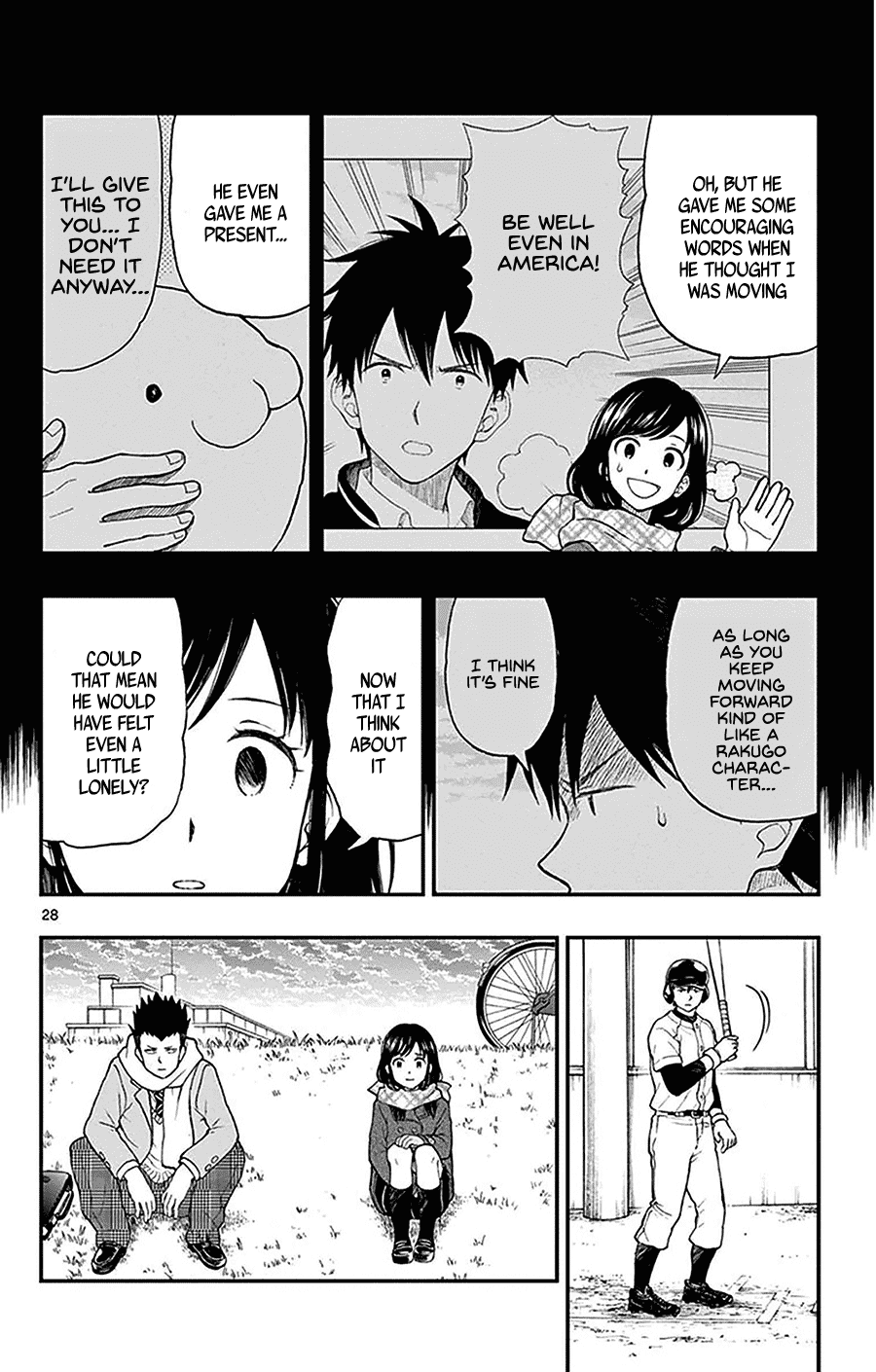 Yugami-kun ni wa Tomodachi ga Inai Chapter 46 page 28 - Chapter 46: Yugami-kun and the Send Off Match