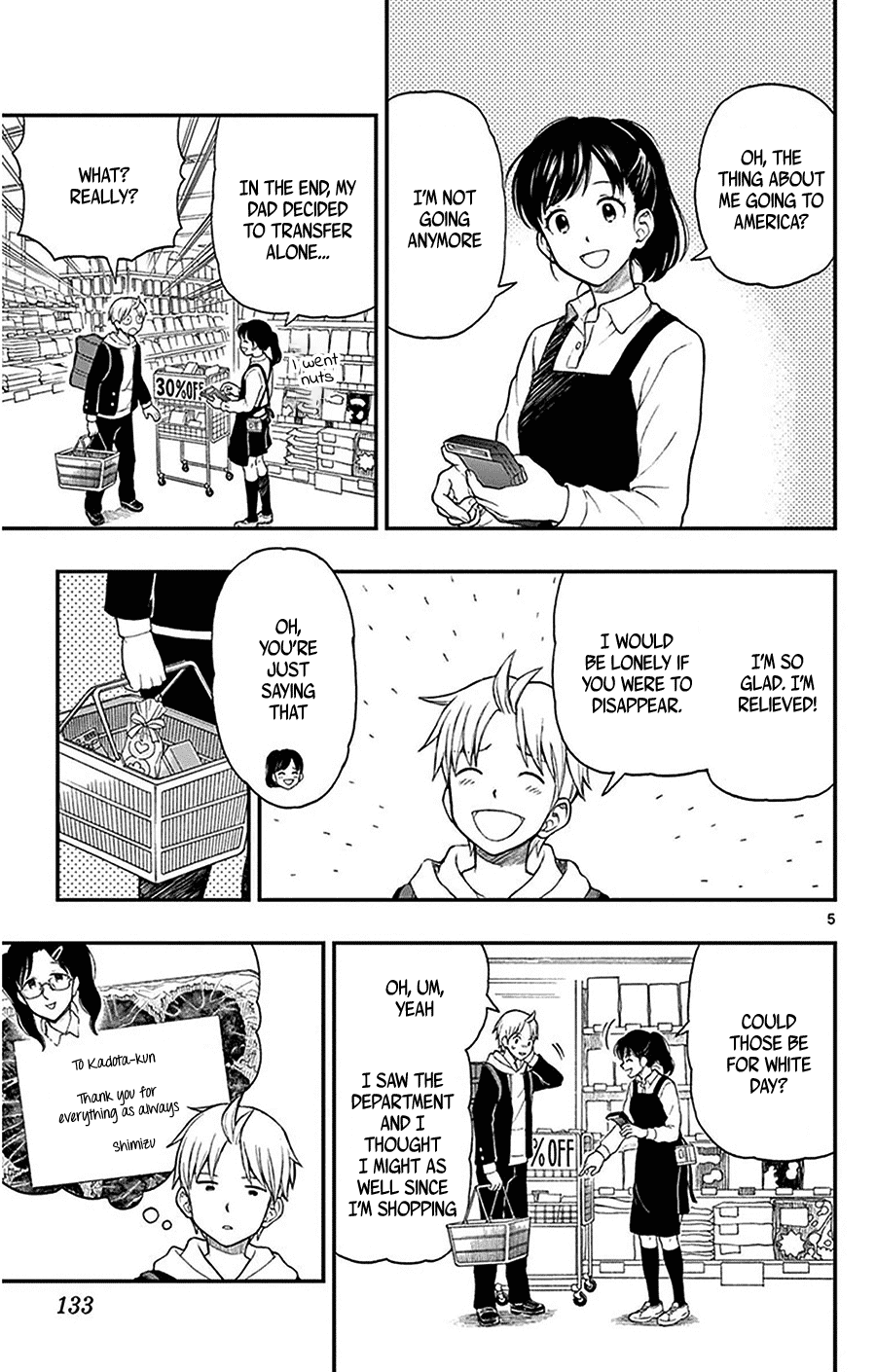 Yugami-kun ni wa Tomodachi ga Inai Chapter 46 page 5 - Chapter 46: Yugami-kun and the Send Off Match