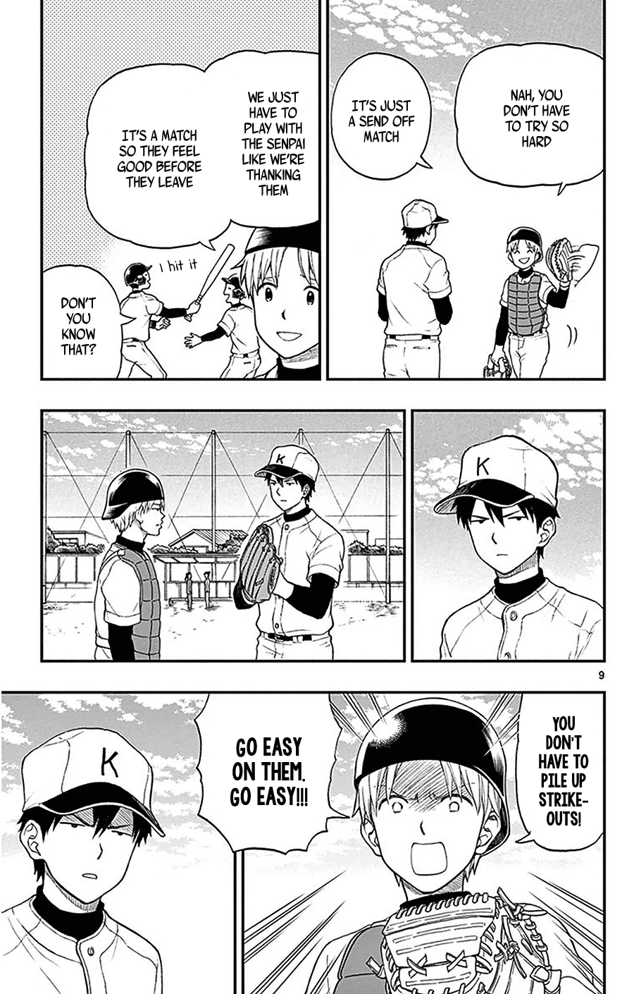 Yugami-kun ni wa Tomodachi ga Inai Chapter 46 page 9 - Chapter 46: Yugami-kun and the Send Off Match