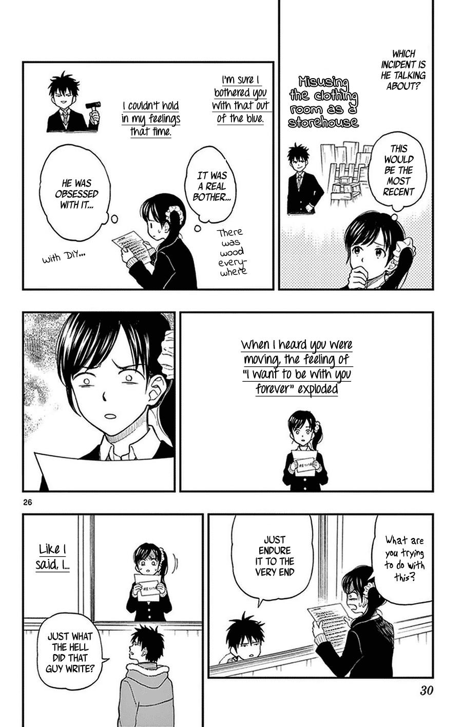 Yugami-kun ni wa Tomodachi ga Inai Chapter 47 page 28 - Chapter 47: Yugami-kun Delivers