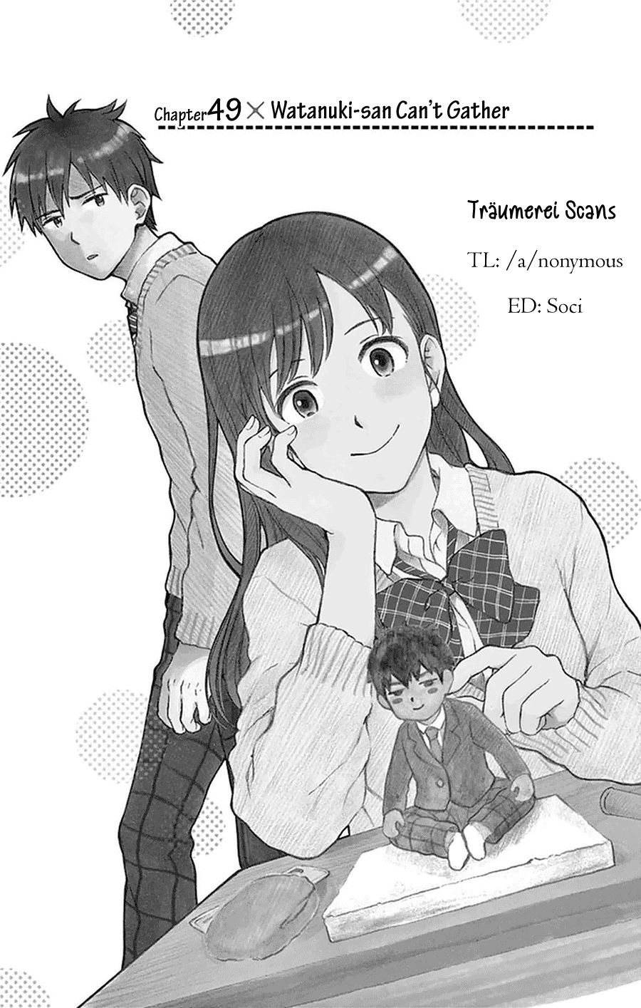 Yugami-kun ni wa Tomodachi ga Inai Chapter 49 page 1 - Chapter 49: Watanuki-san Can't Gather