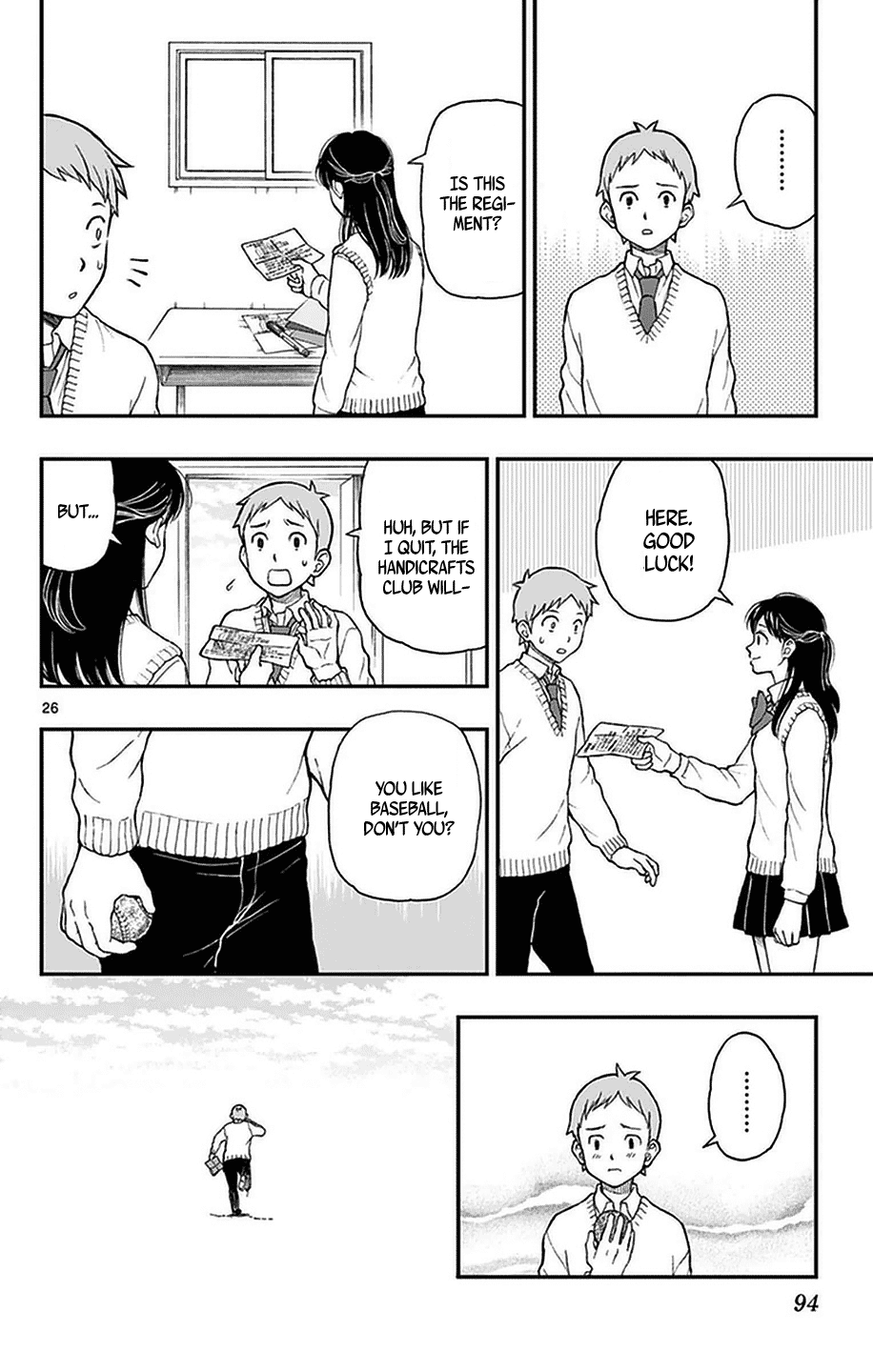 Yugami-kun ni wa Tomodachi ga Inai Chapter 49 page 26 - Chapter 49: Watanuki-san Can't Gather