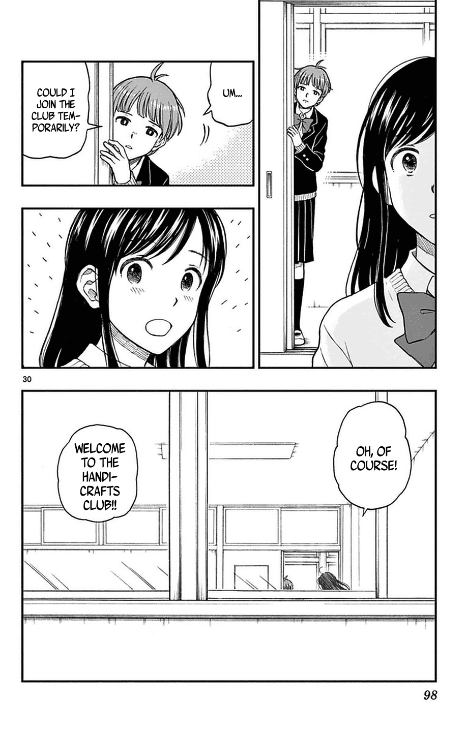 Yugami-kun ni wa Tomodachi ga Inai Chapter 49 page 30 - Chapter 49: Watanuki-san Can't Gather
