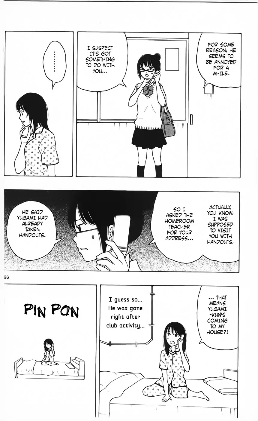 Yugami-kun ni wa Tomodachi ga Inai Chapter 5 page 26 - Chapter 5: Yugami-kun Doesn't Feel Disheartened