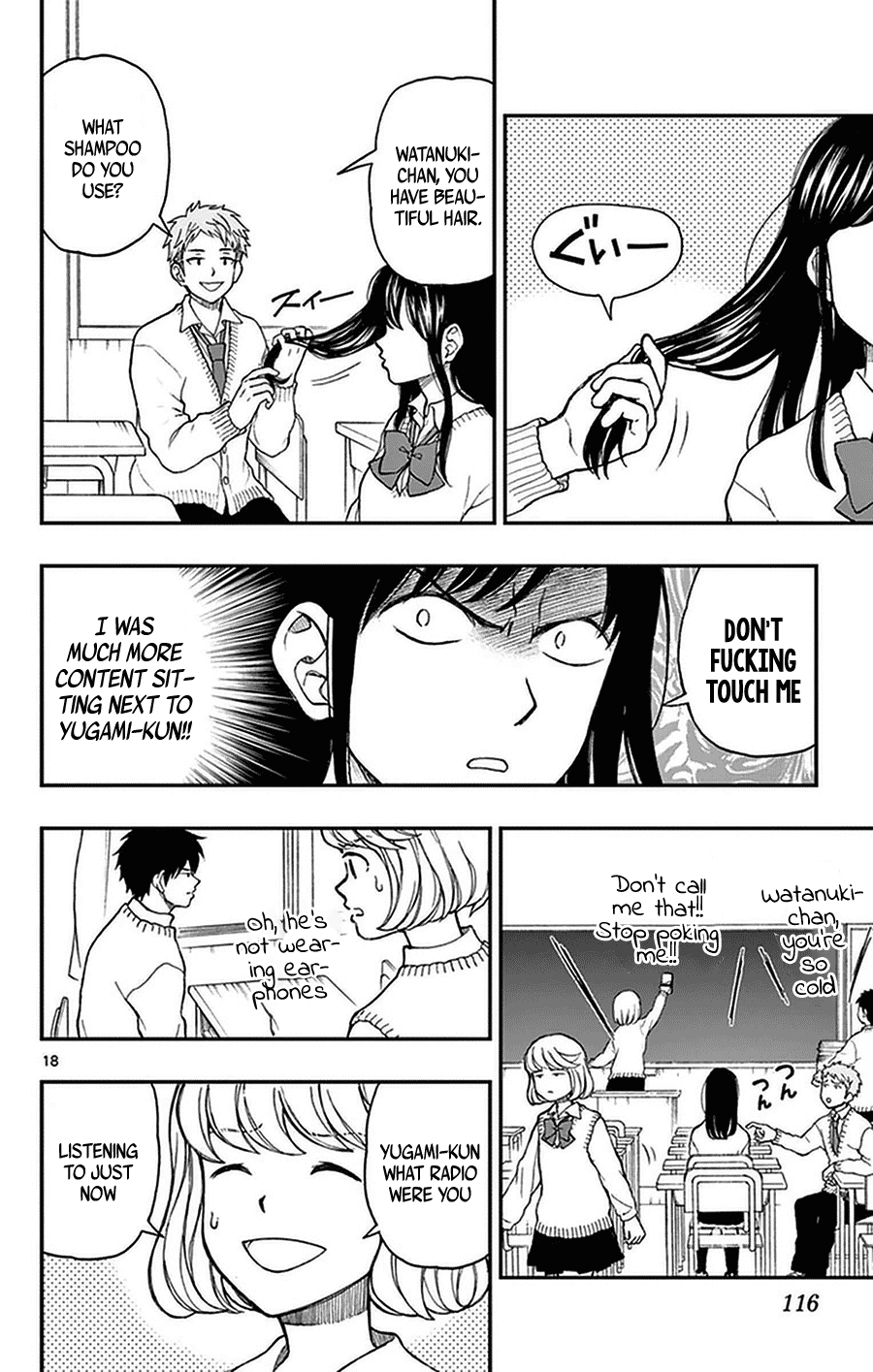 Yugami-kun ni wa Tomodachi ga Inai Chapter 50 page 18 - Chapter 50: Kaori-chan Wants to Connect