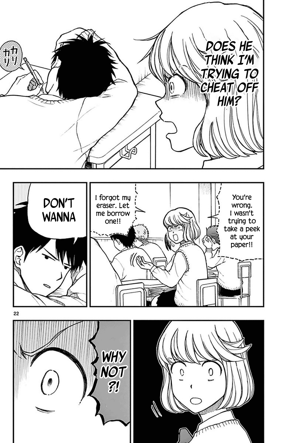 Yugami-kun ni wa Tomodachi ga Inai Chapter 50 page 22 - Chapter 50: Kaori-chan Wants to Connect