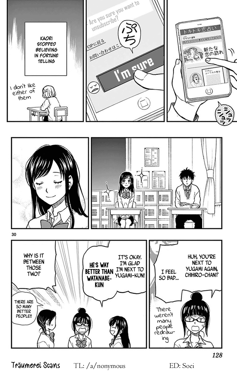 Yugami-kun ni wa Tomodachi ga Inai Chapter 50 page 30 - Chapter 50: Kaori-chan Wants to Connect