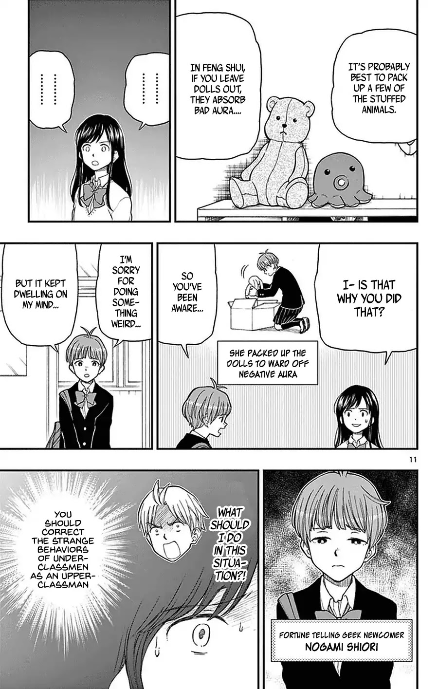 Yugami-kun ni wa Tomodachi ga Inai Chapter 51 page 11 - Chapter 51: Yugami-kun is Posed a Question