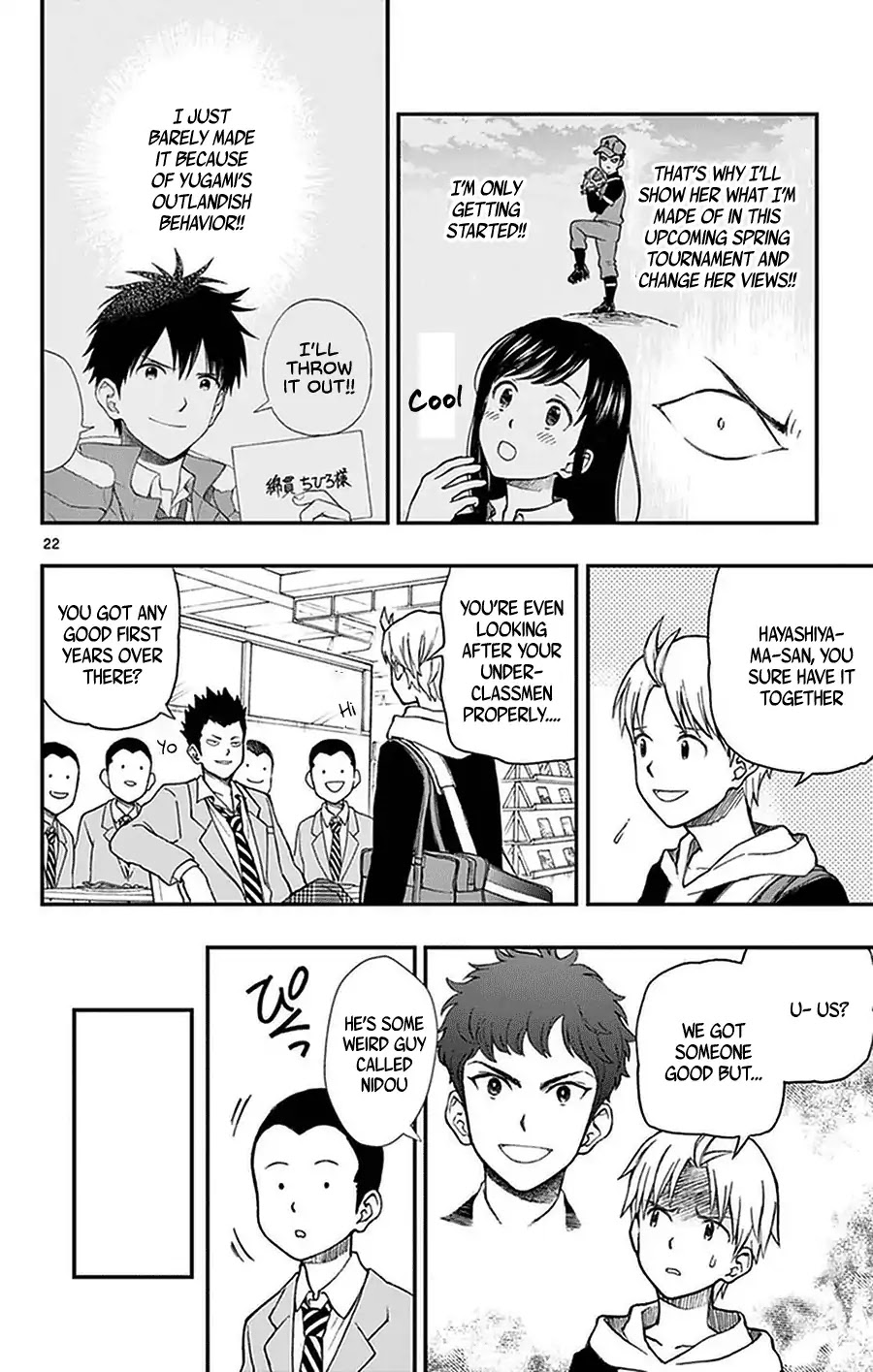 Yugami-kun ni wa Tomodachi ga Inai Chapter 51 page 22 - Chapter 51: Yugami-kun is Posed a Question