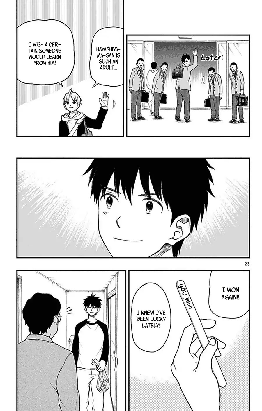 Yugami-kun ni wa Tomodachi ga Inai Chapter 51 page 23 - Chapter 51: Yugami-kun is Posed a Question