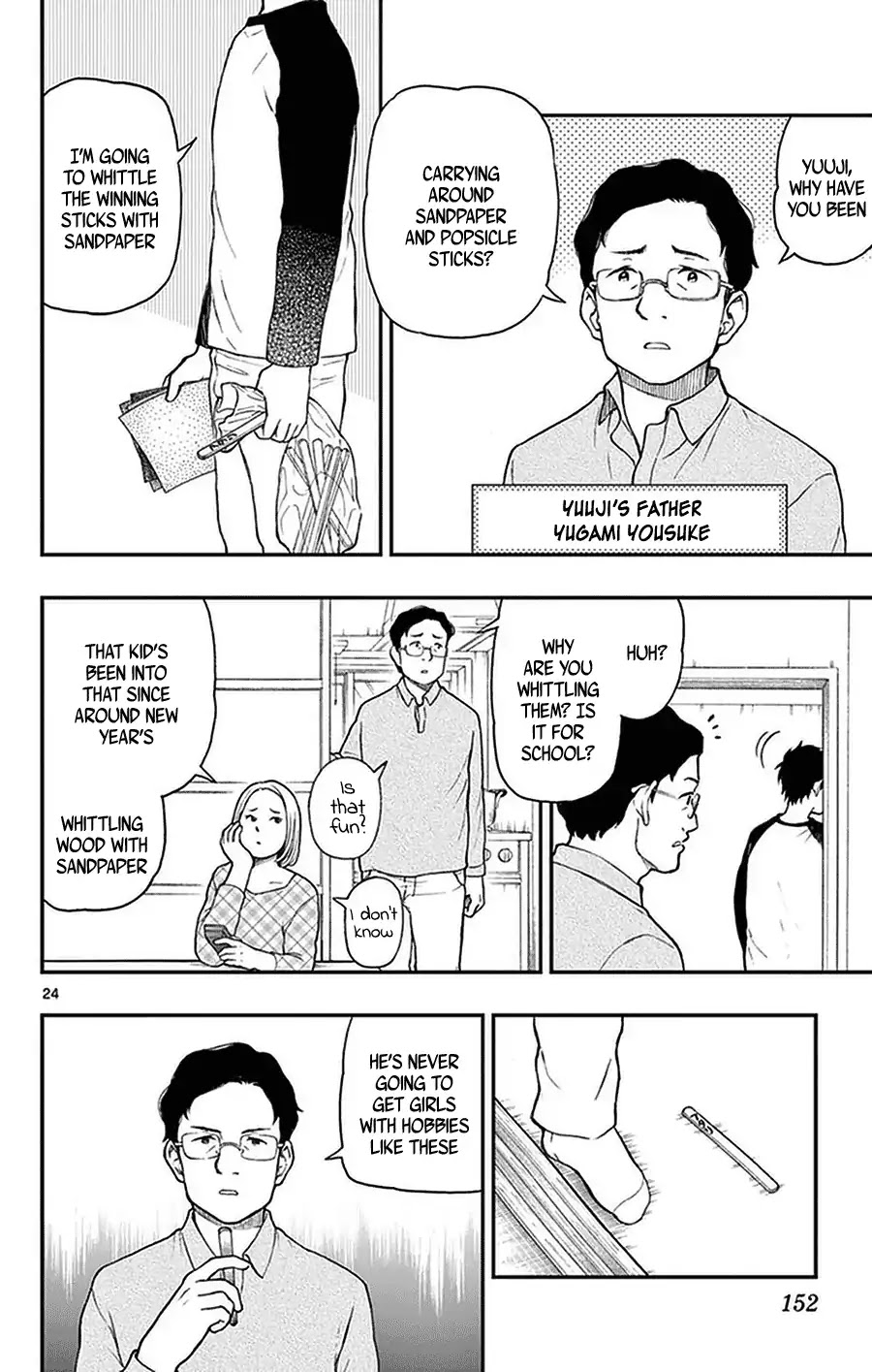 Yugami-kun ni wa Tomodachi ga Inai Chapter 51 page 24 - Chapter 51: Yugami-kun is Posed a Question
