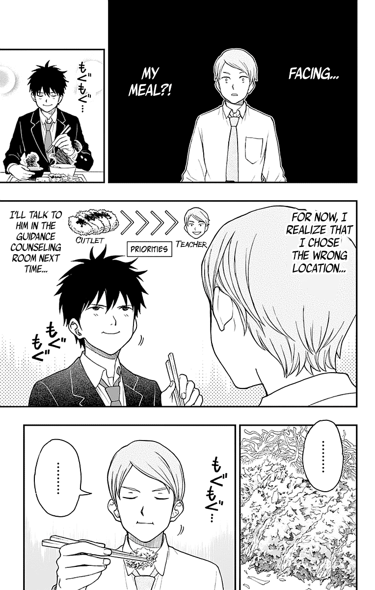 Yugami-kun ni wa Tomodachi ga Inai Chapter 55 page 21 - Chapter 55: Yugami-kun's Lonesome Meal