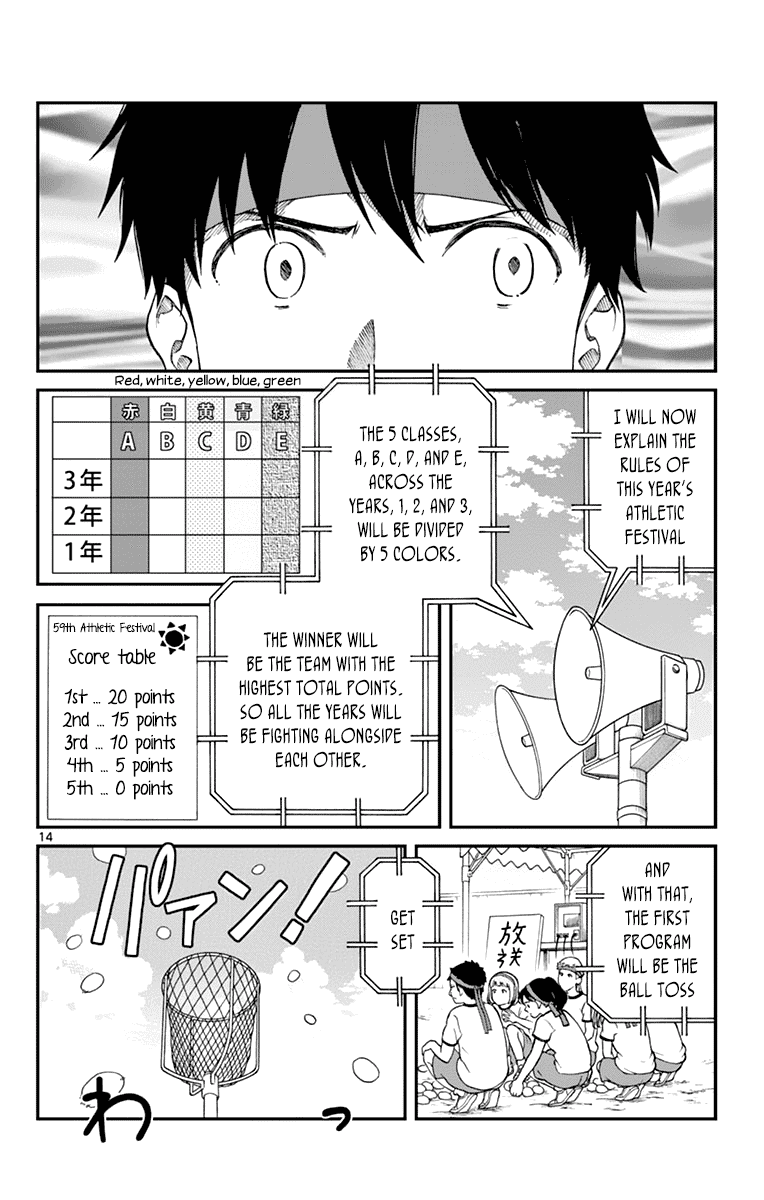 Yugami-kun ni wa Tomodachi ga Inai Chapter 61 page 14 - Chapter 61: Yugami-kun Notices What He Overlooked