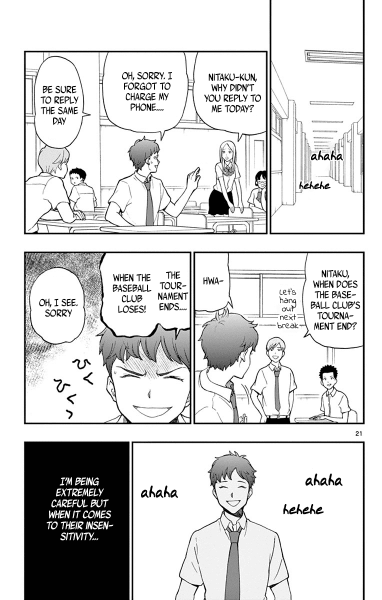 Yugami-kun ni wa Tomodachi ga Inai Chapter 65 page 21 - Chapter 65: Watanuki Chihiro is Being Targeted